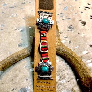 Faux Turquoise Apple Watch Band